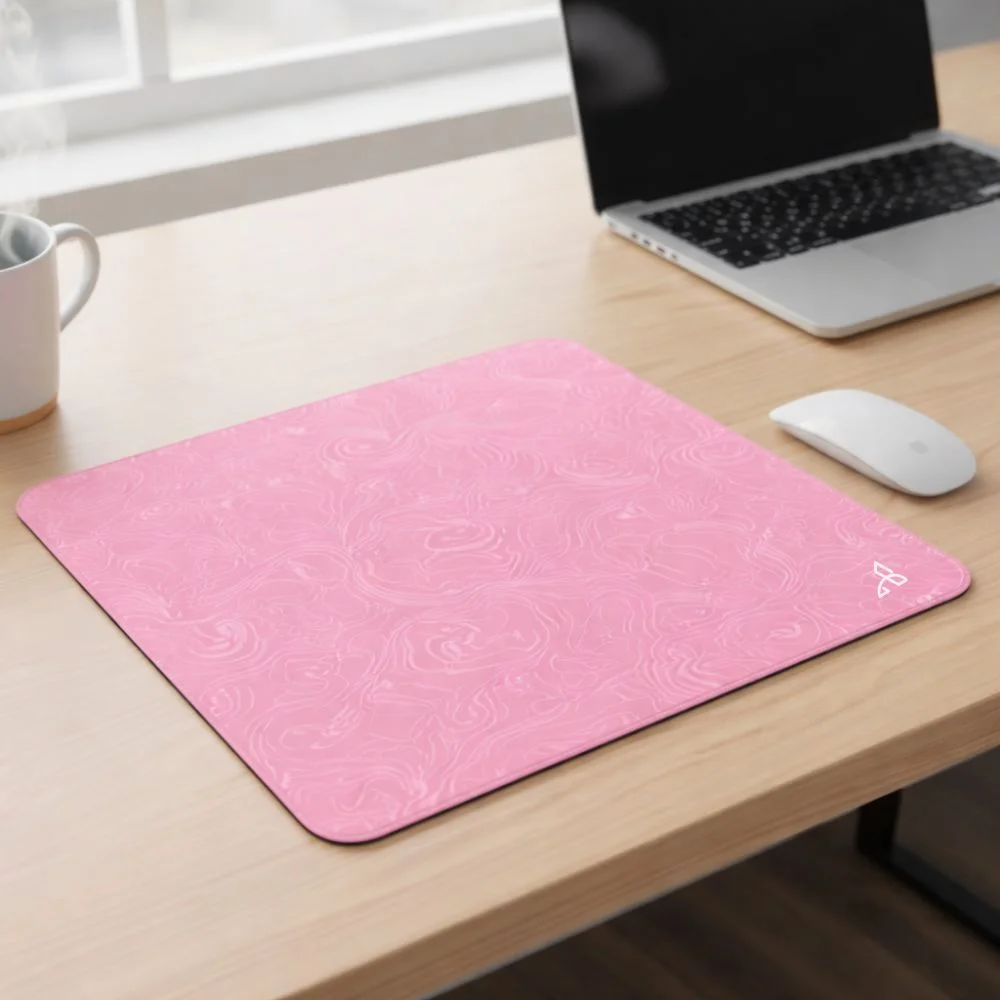 Imagem 2 de 4 do produto Mouse Pad Gamer Cm02 450x400mm Rosa Abstrato - Atwe Eletrônicos