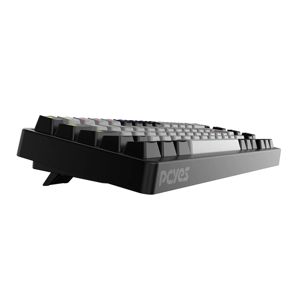 Teclado Mecanico Gamer 65% PCyes Mecka Black Vulcan - Switch Red - LED Rainbow Teclado Mecanico Gamer 65% PCyes Mecka Black Vulcan - Switch Red - LED Rainbow