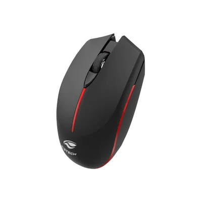 Mouse C3tech Sem Fio Recarregável Bluetooth E Wireless 2.4ghz M-bt40bk