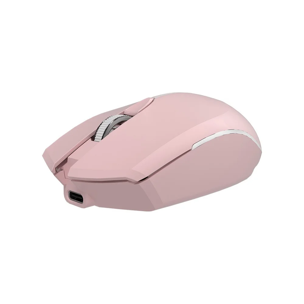 Imagem 2 de 4 do produto Mouse C3tech Sem Fio Recarregável Bluetooth E Wireless 2.4ghz M-bt40pk