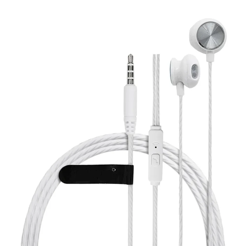 Imagem 2 de 5 do produto Fone De Ouvido Com Fio Altomex Com Microfone Conector P3 Branco At-0209