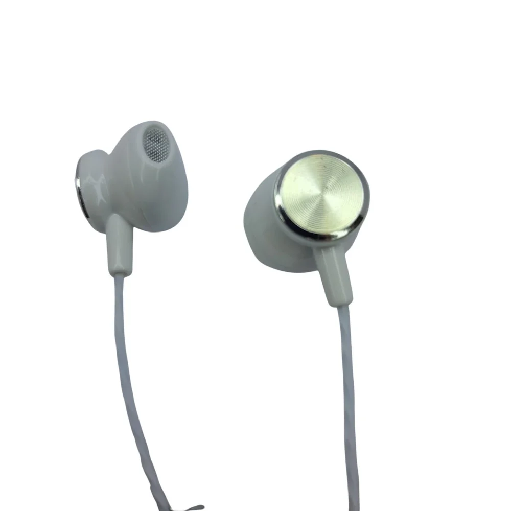 Imagem 3 de 5 do produto Fone De Ouvido Com Fio Altomex Com Microfone Conector P3 Branco At-0209