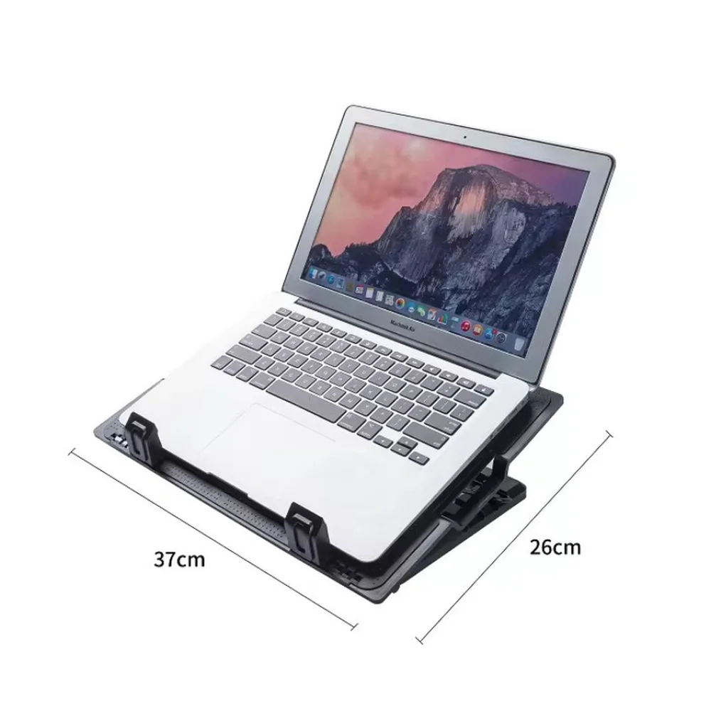 Imagem 3 de 5 do produto Suporte Base Metal P/ Notebook Até 17' " C/ Cooler Oberon Or-9013