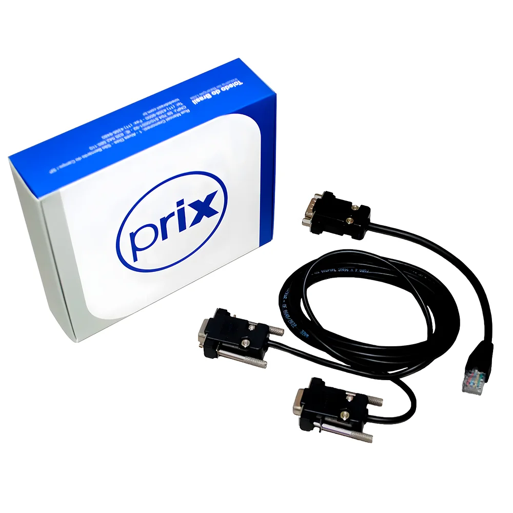 Imagem 4 de 5 do produto Cabo Conversor Serial Rs232 Para Balanças ToLEDo Prix 3 Fit E Plus