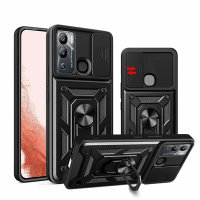 Capa Capinha Case Para Infinix Hot 12i - Protetora Militar Resistente Anti Impacto Queda Armadura Reforçada Durável