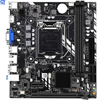 Placa Mãe Daixu H61 Socket LGA  1155 Para i3 i5 i7  Ddr3- Capacidade De Memória De Até 16 Gb 2