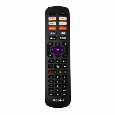 Controle Remoto Compatível Com Tvs Roku Smart Tv Modelo Fbg-9349