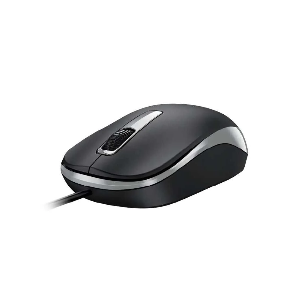 Imagem 3 de 4 do produto Mouse Genius Dx125s Optico Preto Usb Silencioso