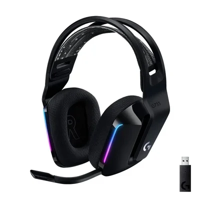 Headset Gamer Sem Fio Logitech G733 RGB Lightsync 7.1