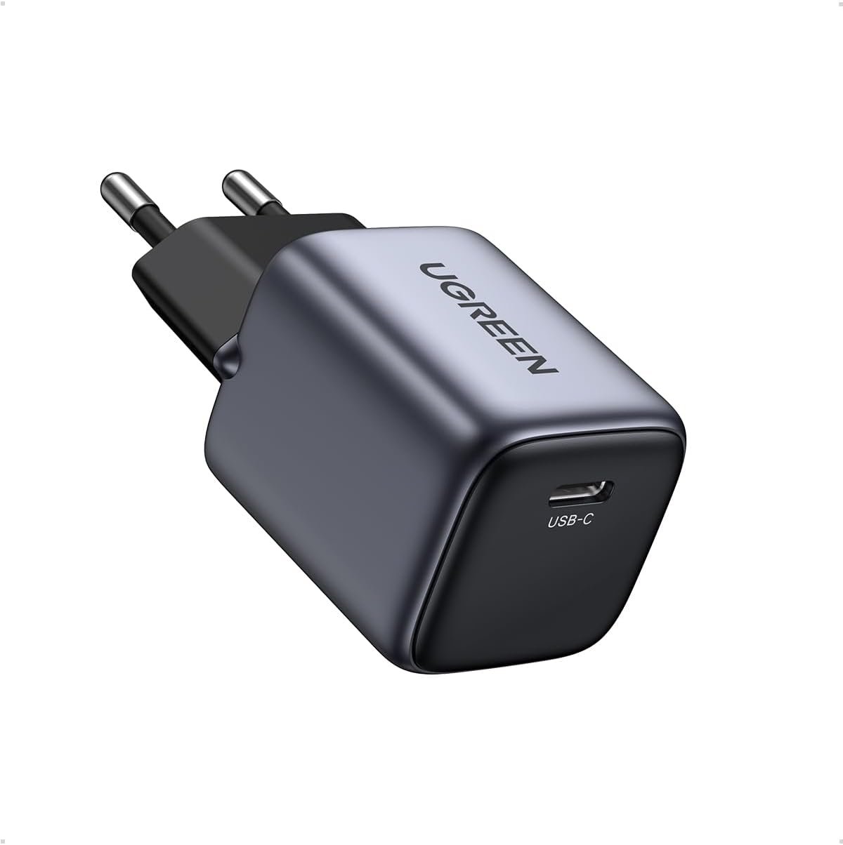 Carregador Rápido Usb-c Ugreen Nexode 30w Gan,suporta 25w 20w (preto)