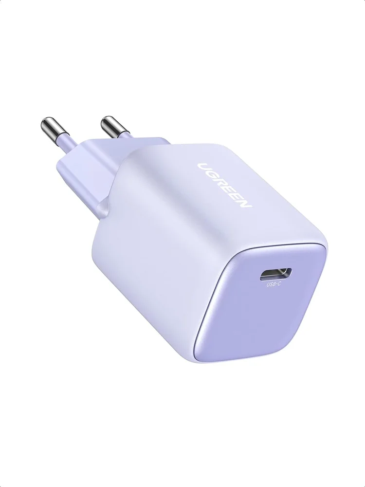Carregador Rápido Usb-c Ugreen Nexode 30w Gan,suporta 25w 20w Compatível Iphone 17 Pro Max, Air 16, 15, 14, 13, 12 Plus, Ipad Macbook Pixel Galaxy