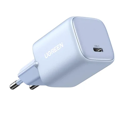 Carregador Rápido Usb-c Ugreen Nexode 30w Gan,suporta 25w 20w Compatível Iphone 17 Pro Max, Air 16, 15, 14, 13, 12 Plus, Galaxy Pixel Ipad Macbook