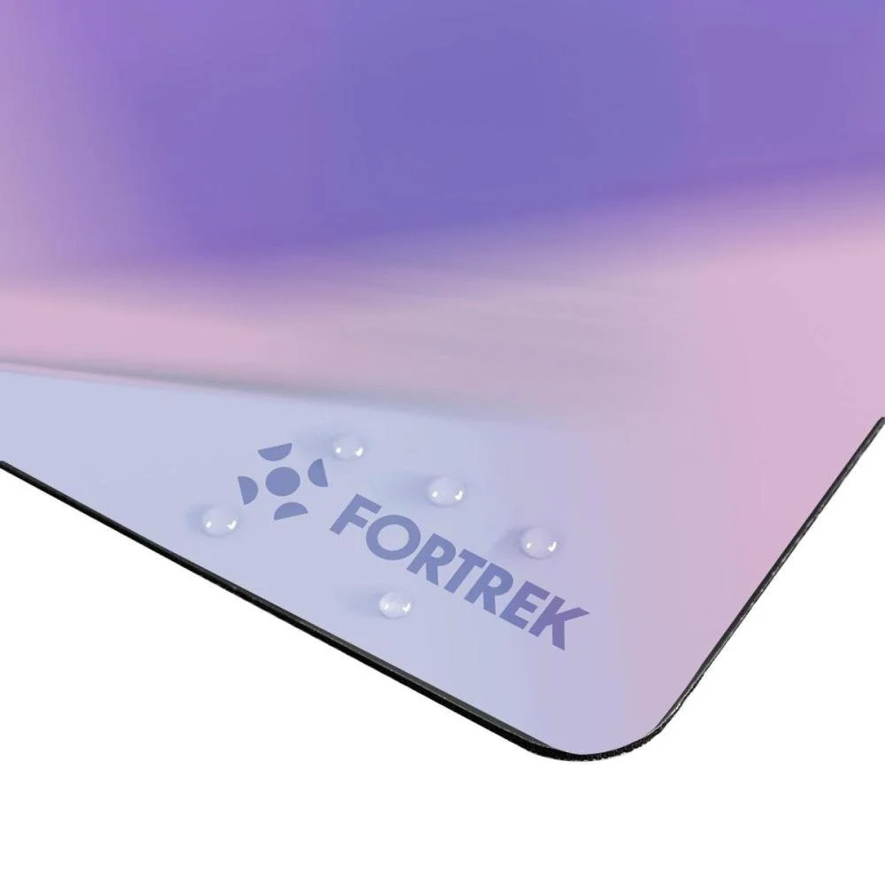 Imagem 2 de 5 do produto Mousepad Com Infusão De Vidro Fortrek Quickglass Pro Branco