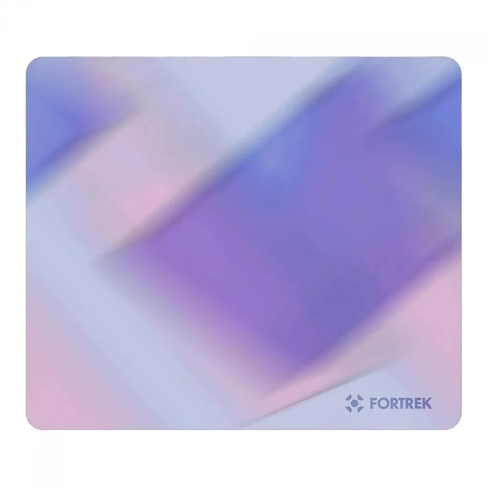 Mousepad Gamer Fortrek Quickglass Pro, Com Infusão De Vidro, 490x420mm, Branco