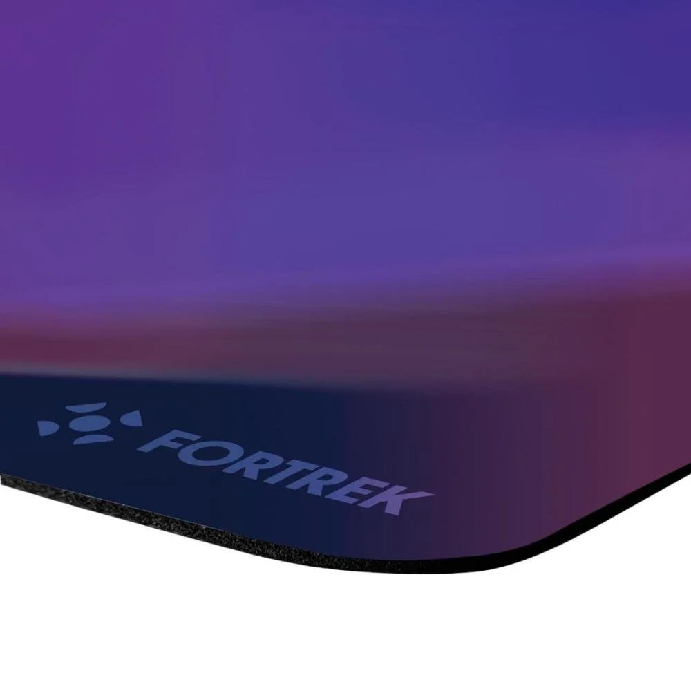 Imagem 2 de 5 do produto Mousepad Com Infusão De Vidro Fortrek Quickglass Pro Preto