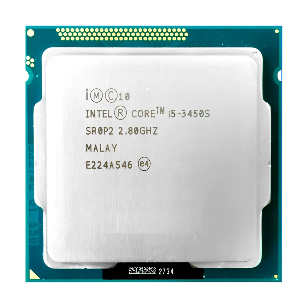 Processador Intel Core i5-3450s, 2.80 Ghz (turbo 3.50 Ghz), 4 Núcleos, 6 Mb Cache, Tdp 65 W, LGA  1155, 3ª Geração, Oem 5