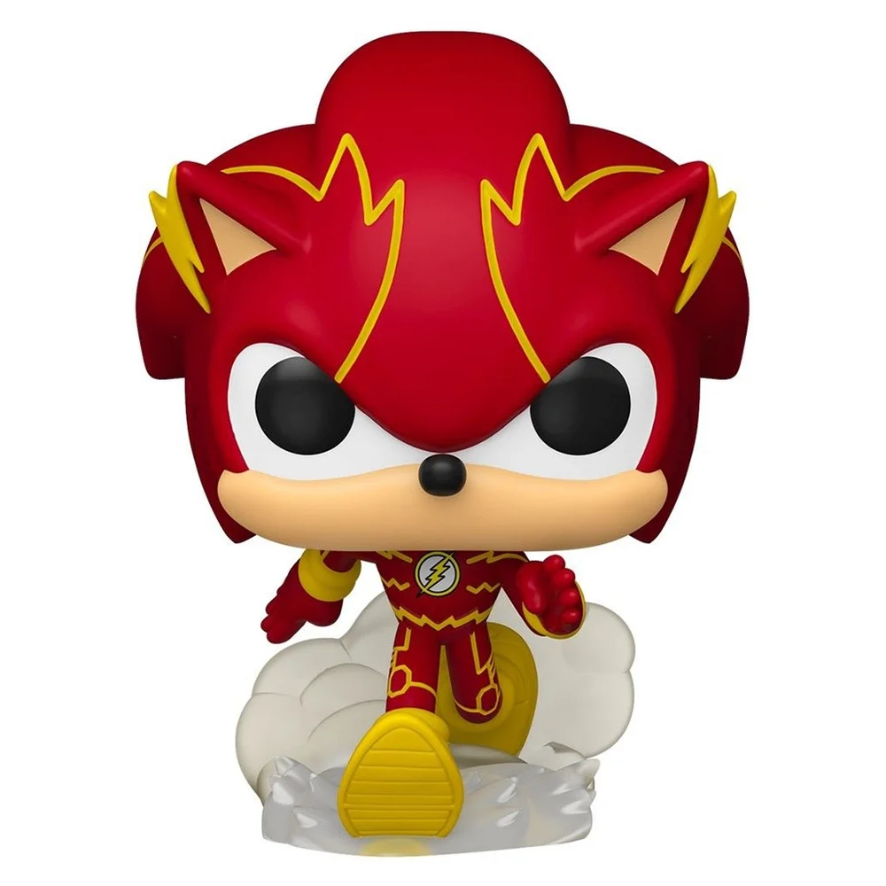 Imagem 3 de 3 do produto Funko Pop Heroes Dc X Sonic The Hedgehog Exclusive - Sonic As The Flash 593
