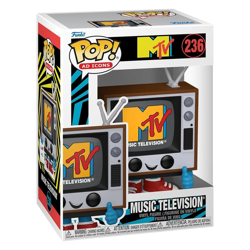 Imagem 2 de 3 do produto Funko Pop Ad Icons Mtv - Music Television 236