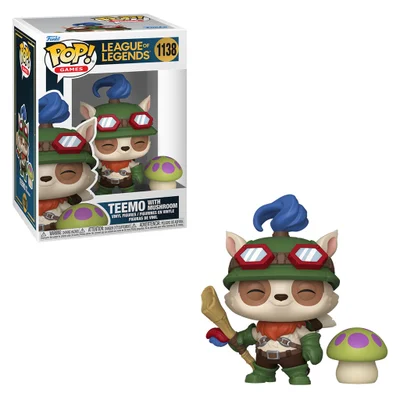 Funko Pop Games League Of Legends - Teeemo With Mushroom 1138