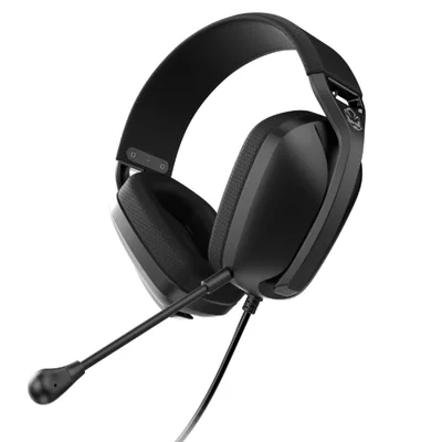 Headset Gamer PCyes Nyra Black Vulcan, P2 3,5mm, Driver 40mm, Microfone Destacável - Hgnybv