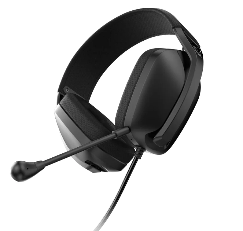 Imagem 2 de 5 do produto Headset Gamer PCyes Nyra Black Vulcan, P2 3,5mm, Driver 40mm, Microfone Destacável - Hgnybv