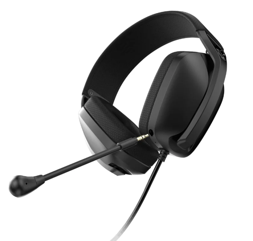 Imagem 4 de 5 do produto Headset Gamer PCyes Nyra Black Vulcan, P2 3,5mm, Driver 40mm, Microfone Destacável - Hgnybv