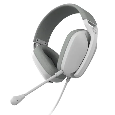 Headset Gamer PCyes Nyra White Ghost, P2 3,5mm, Driver 40mm, Microfone Destacável - Hgnywg