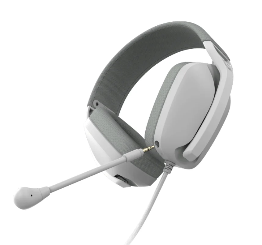 Imagem 2 de 5 do produto Headset Gamer PCyes Nyra White Ghost, P2 3,5mm, Driver 40mm, Microfone Destacável - Hgnywg