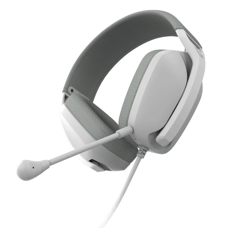 Imagem 3 de 5 do produto Headset Gamer PCyes Nyra White Ghost, P2 3,5mm, Driver 40mm, Microfone Destacável - Hgnywg