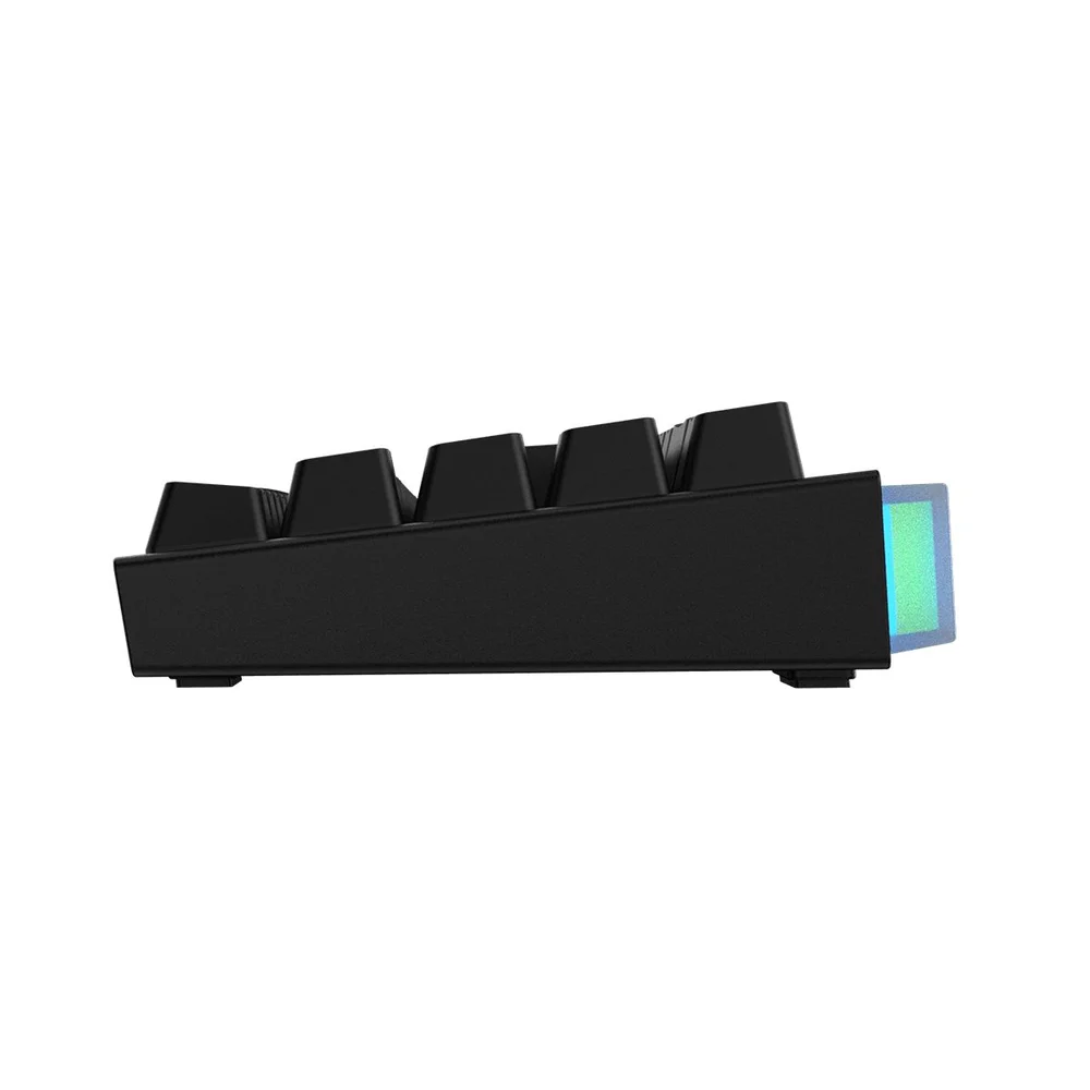 Imagem 4 de 5 do produto Teclado Mecânico 60% PCyes Shiyan Black Vulcan RGB - Switch Red - Tpshbvrd