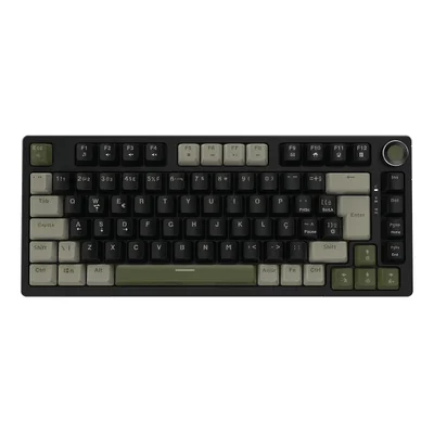 Teclado Mecanico 75% PCyes Arkeum - Cammo Edition - Switch Blue - Akcm75bbr