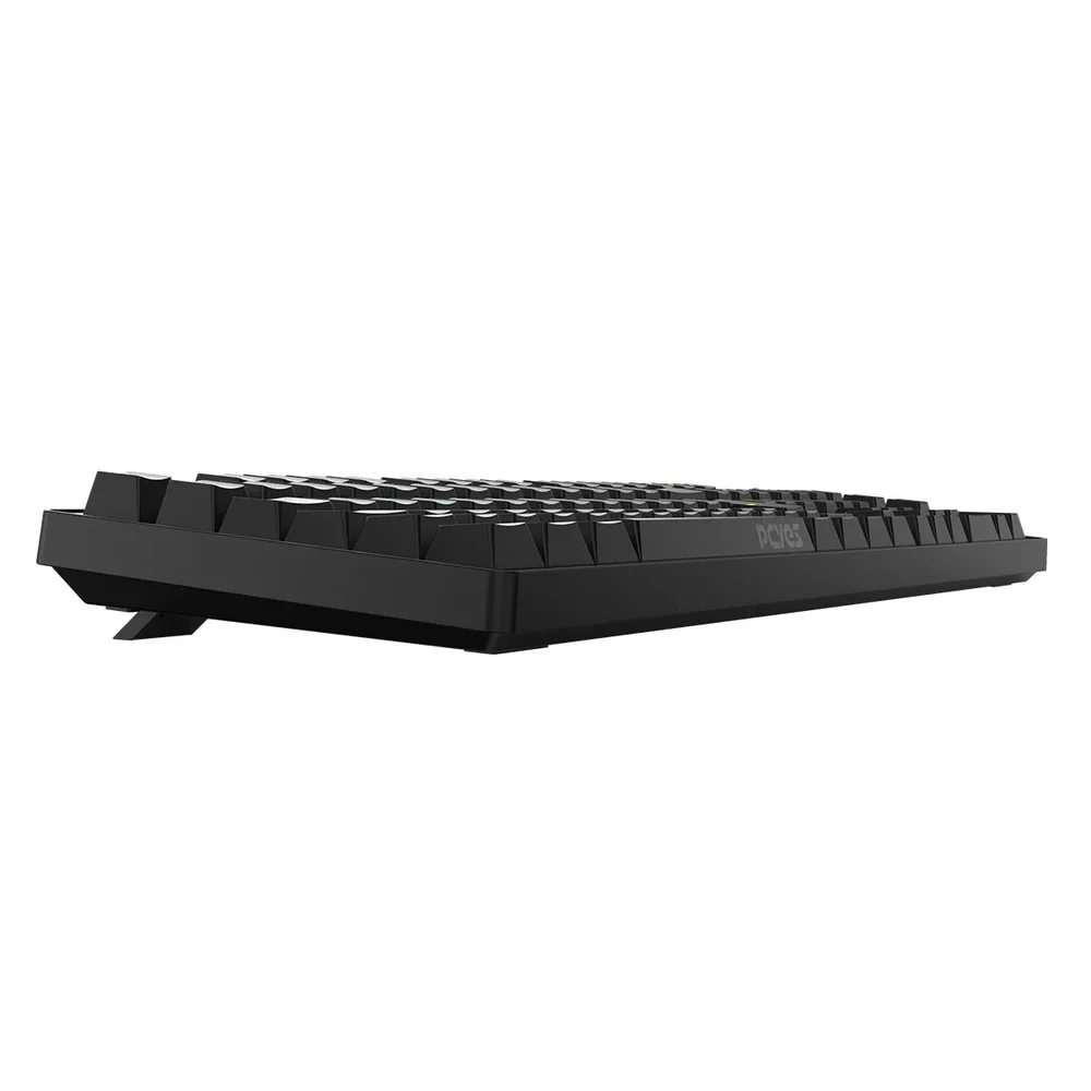 Imagem 3 de 5 do produto Teclado Mecânico 100% PCyes Zecky Black Vulcan - Switch Red - LED Rainbow- Ptzkbvrd