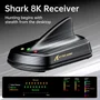 Mouse Gamer Attack Shark X11 Ultra 8k Fibra De Carbono 42.000 Dpi Paw3950 Max, Roxo