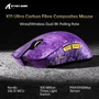 Mouse Gamer Attack Shark X11 Ultra 8k Fibra De Carbono 42.000 Dpi Paw3950 Max, Roxo