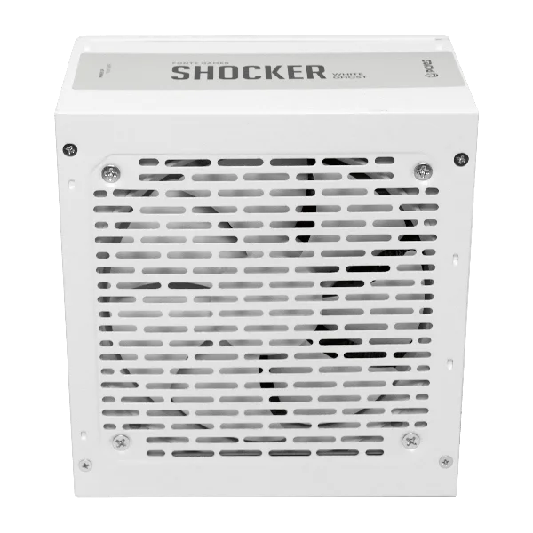 Imagem 3 de 5 do produto Fonte Gamer PCyes Shocker 500w White Ghost 80 Plus Standard - Pf500shwg