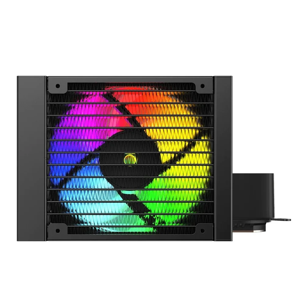 Imagem 3 de 5 do produto Water Cooler PCyes Duley 120mm Black Vulcan ARGB 120mm Com Display - Tdp 200w