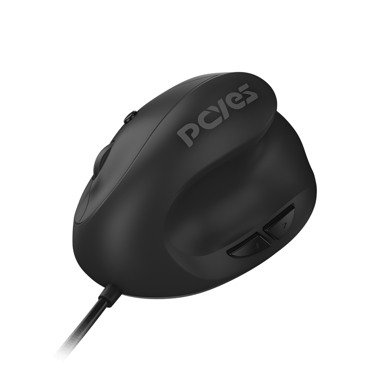 Mouse Ergonomico PCyes Rest 2400dpi Silent Click Cabo 1,8m - Mrsc01
