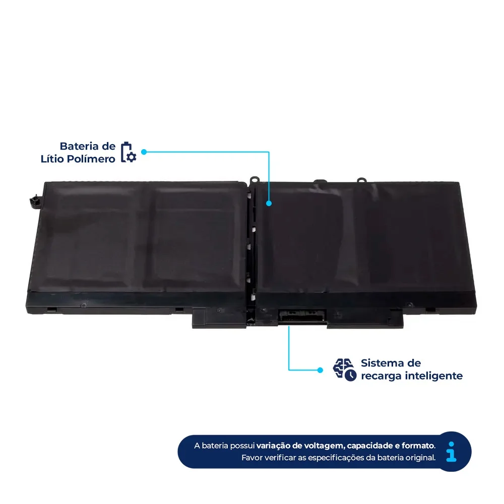 Bateria Para Notebook Dell Latitude E5580 Bateria Para Notebook Dell Latitude E5580
