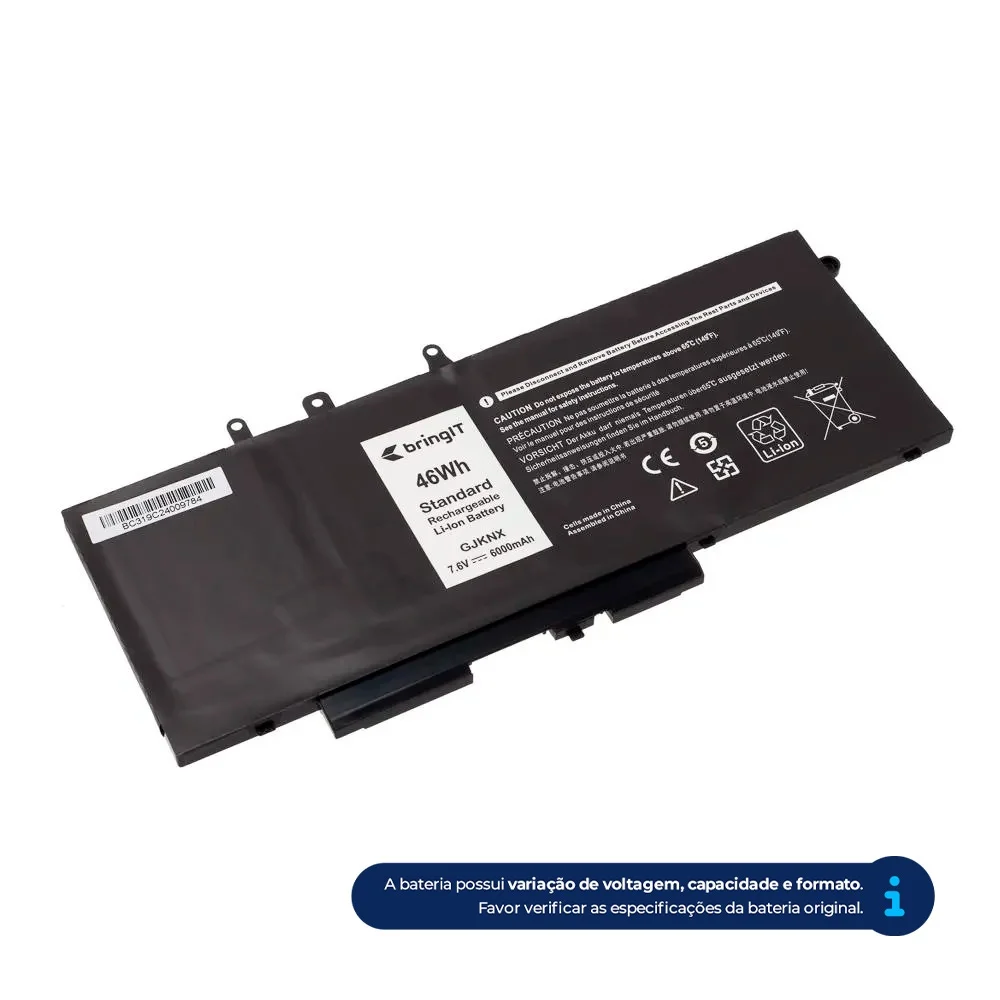 Bateria Para Notebook Dell Latitude E5580 Bateria Para Notebook Dell Latitude E5580