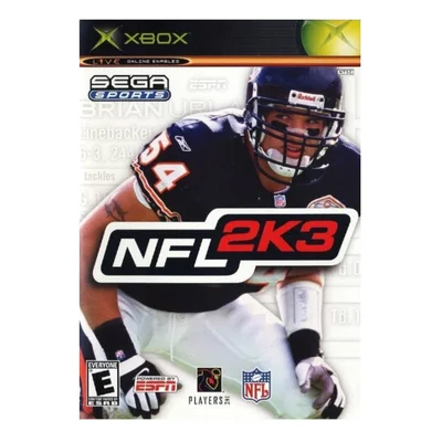 Jogo Nfl 2k3 XBOX Classic   Lacrado Midia Fisica
