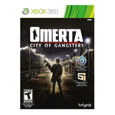 Omerta City Of Gangsters XBOX 360   Mídia Física Top