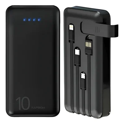 Power Bank 10000 Carregador Portátil Com 04 Saídas Usb FORTE E RESISTE MUITAS HORAS