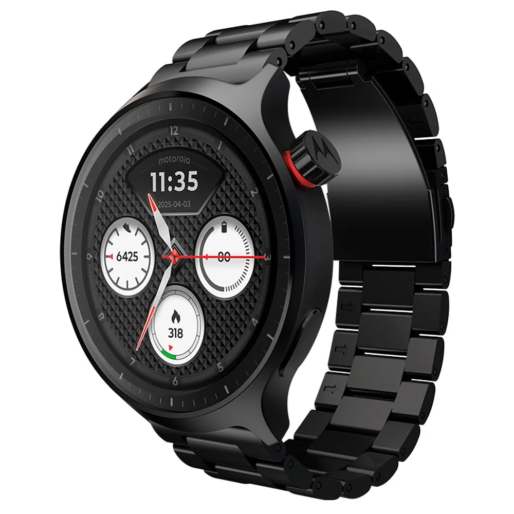 Smartwatch Moto Watch Preto Powered By Polar, Display OLED 1.4” 47mm, Resistência À Água, Gps E... 8