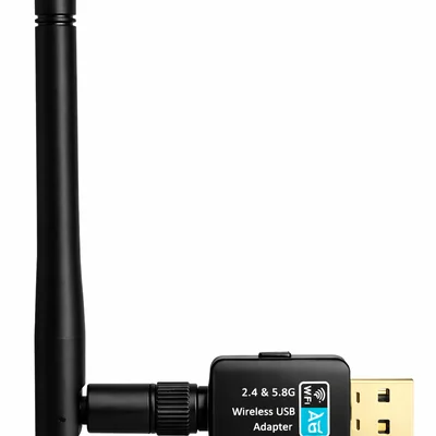 Adaptador Wifi Usb Dual Band Ac 600 5g Antena 2dbi Internet