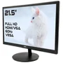 Monitor LED Vxpro Vx215x 21,5", Full Hd 1920×1080, HDMI, Vga E Vesa, Bivolt - Preto