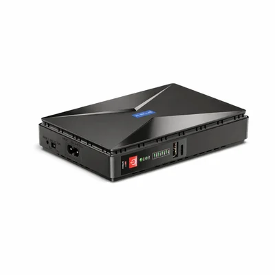 Mini Nobreak Ups Poe Para Roteador Modem Onu Câmera Wifi Saídas Dc Usb 36w Max-0411