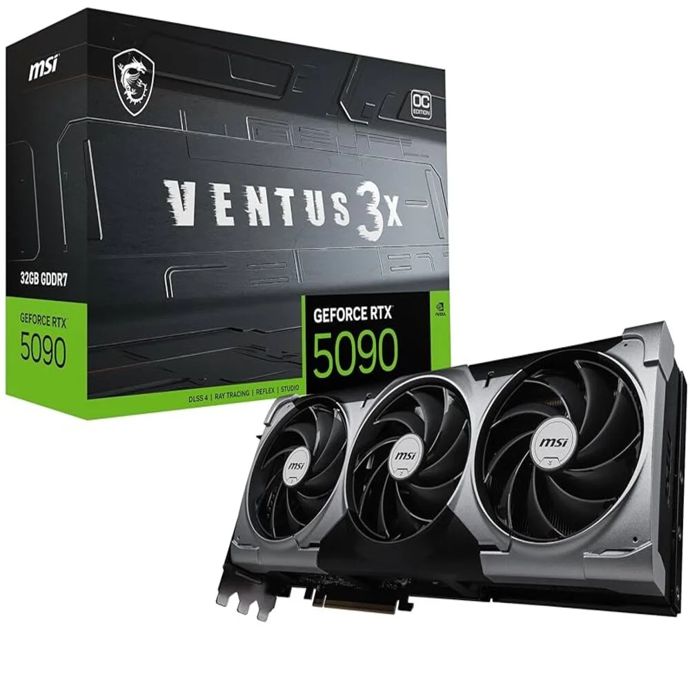 MSI GeForce RTX 5090 VENTUS OC 32GB ジャンク Produtos com até 15 OFF no PIX KaBuM