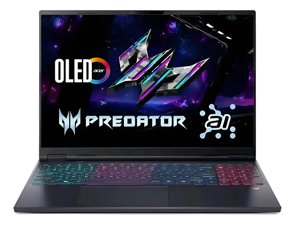Notebook Gamer Acer Predator Helio Neo, Intel Core Ultra 9 275hx, 32GB RAM, RTX 5070 Ti, SSD 1TB, Tela 16"" OLED, Windows 11 - view 3