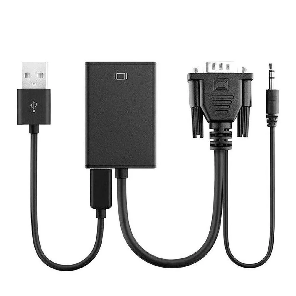 Imagem 3 de 4 do produto Conversor Adaptador Vga Para HDMI  PC/tv