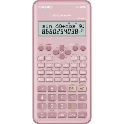 Calculadora Cientifica Casio Fx-82ms2pk-w4dt Rosa